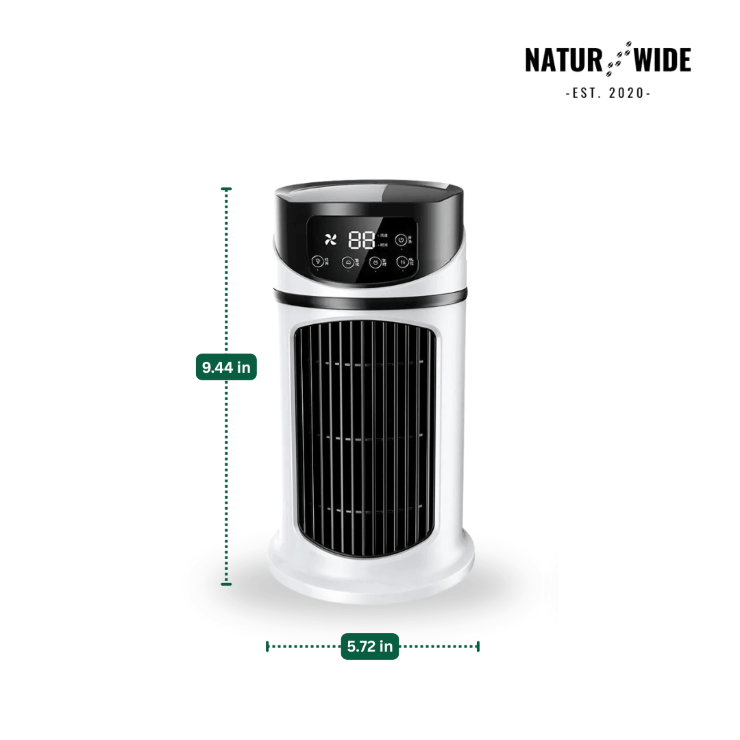 Mini Mobile Air Conditioner 3-in-1 – Cooler, Humidifier & Air Purifier