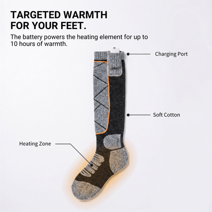 Heated Socks - Winter Sports &amp; Outdoor Warmth
