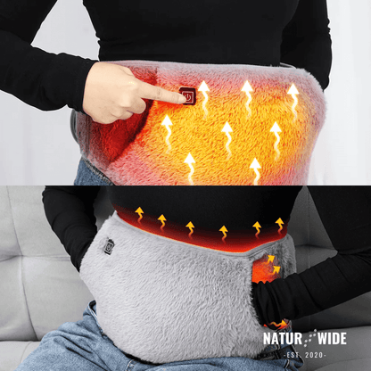 3-Level Electric Heating Pad – Waist Warmer &amp; Portable Heat Belt