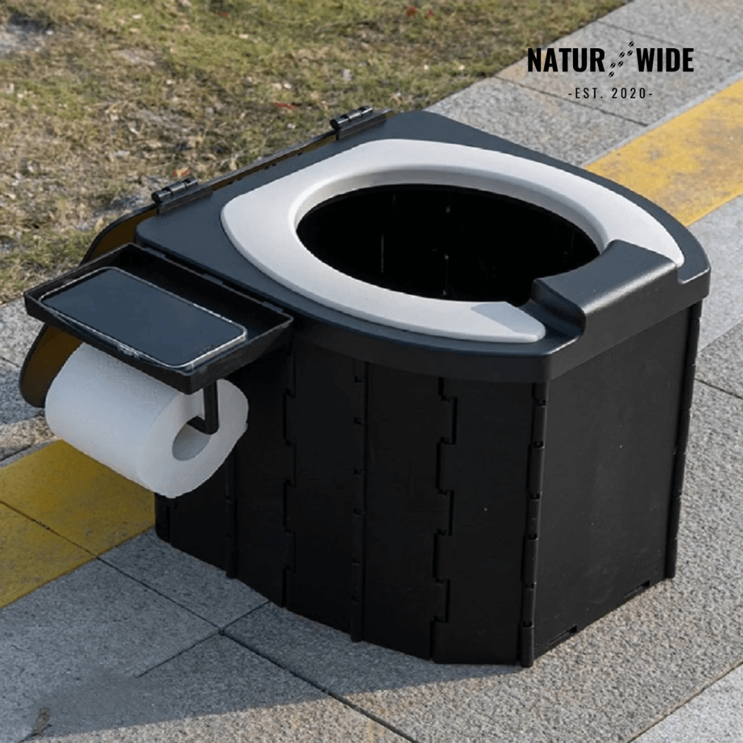Portable Folding Toilet – Collapsible Camp Toilet for Adults