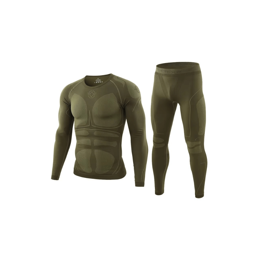 Men's Thermal Compression Underwear Set