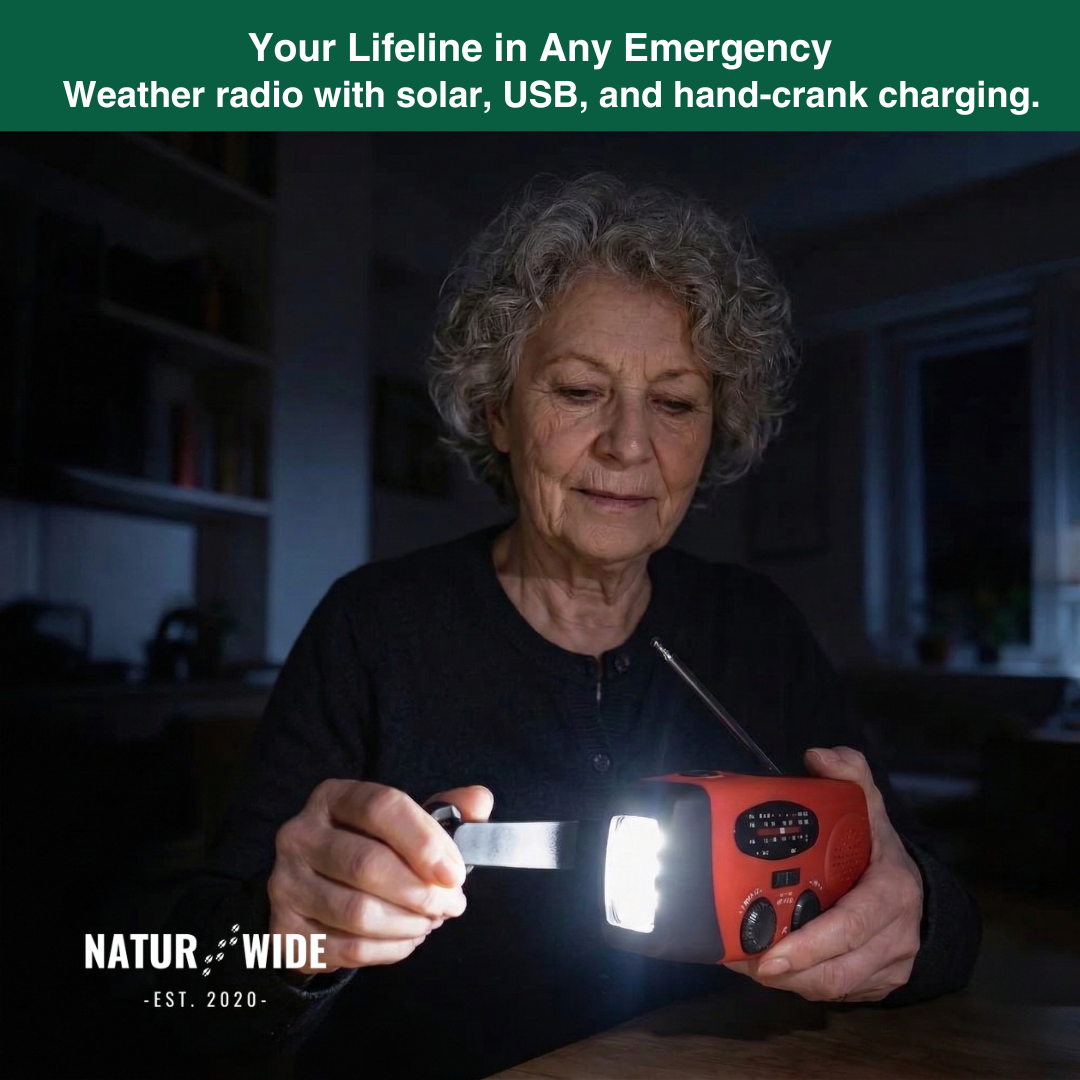 Emergency All in One Radio – Energy and information in emergencies