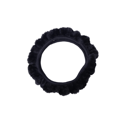 Soft Plush Steering Wheel Cover – Warm Winter Protector (15")