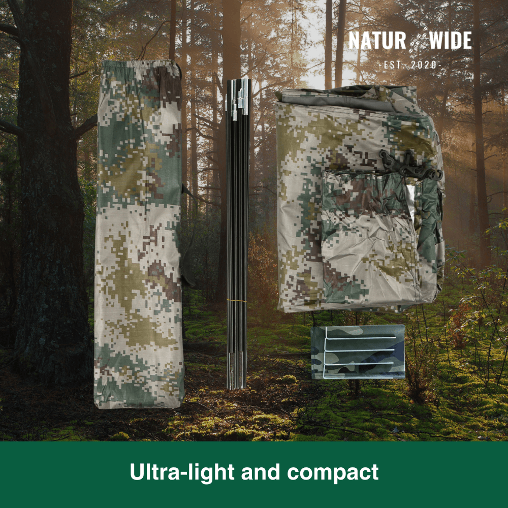 Naturwide Explorer Tent – Ultralight &amp; compact for 1-2 people