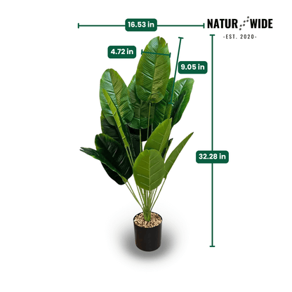 Large Artificial Palm Tree – Real Touch Banana Plant