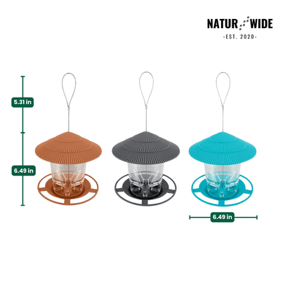 Gazebo Wild Bird Feeder – Hanging Outdoor Seed Station