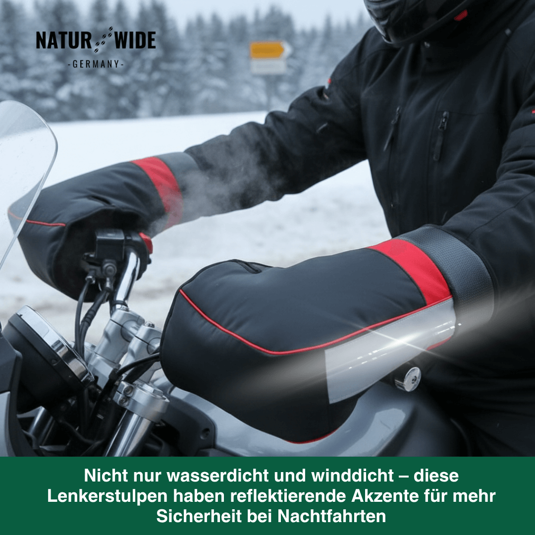 Full Waterproof Motorcycle Handlebar Covers