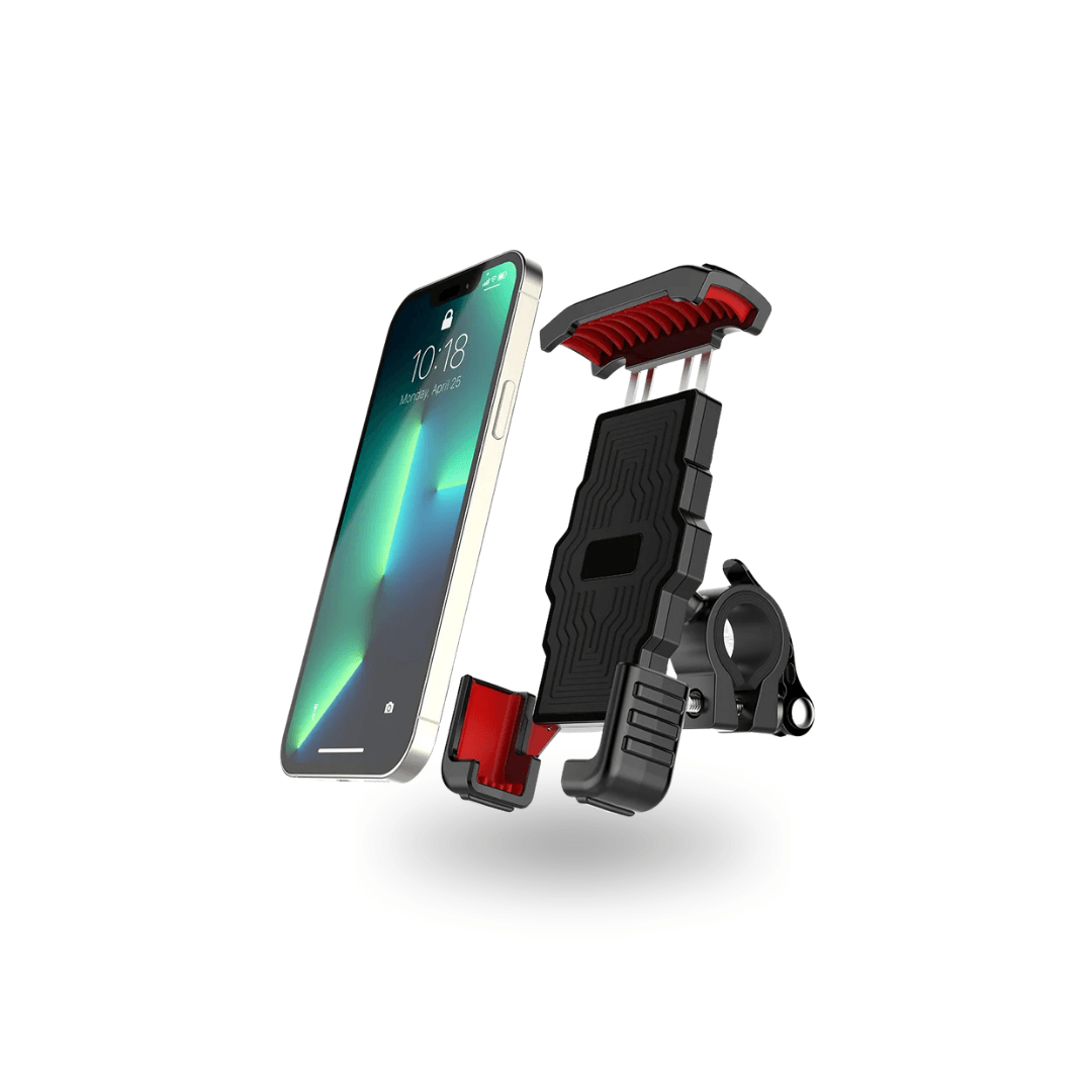 Secure Motorcycle & Bike Phone Mount - 1s Quick Lock