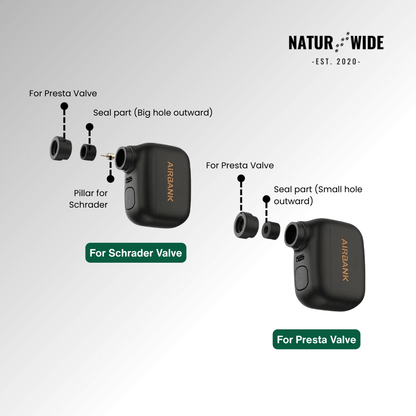 Mini Portable Rechargeable Bike Pump - 100PSI