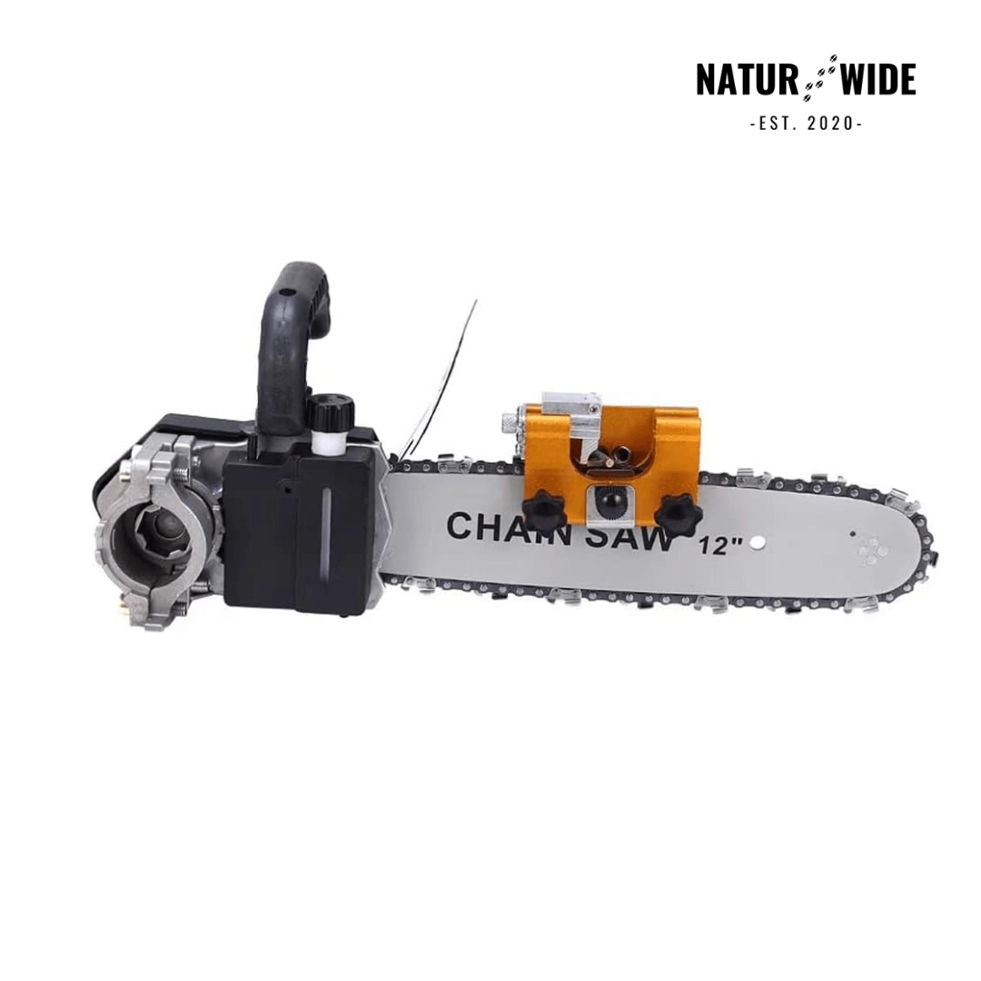 Manual Chainsaw Sharpener Jig – Portable Crank Tool