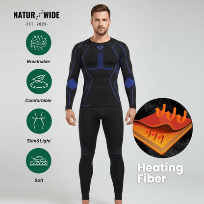 Men's Thermal Compression Underwear Set
