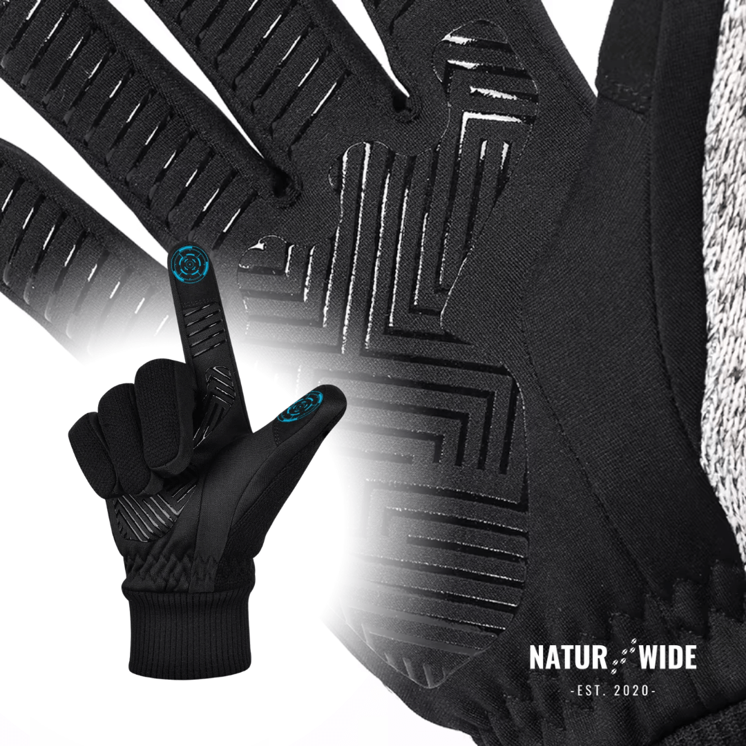 Winter Outdoor Sport Gloves – Touchscreen, Windproof &amp; Anti-Slip Gloves