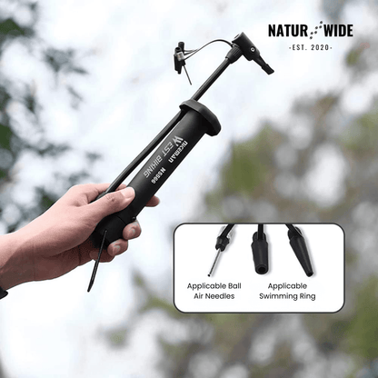 80 PSI Manual Floor Bike Pump & Inflator