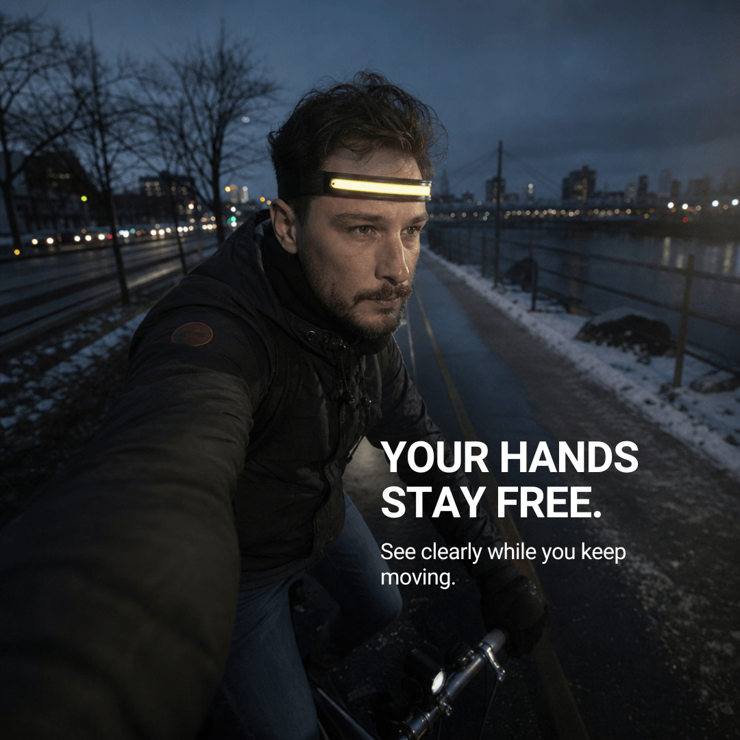 LED Headlamp Pro MAX, Also Wearable on the Neck – view 19