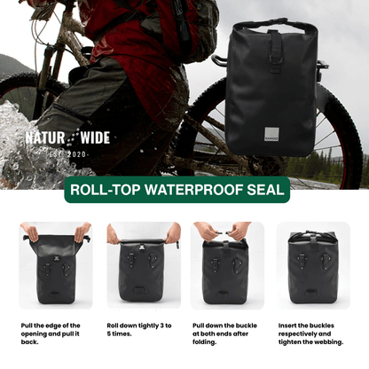 10L Waterproof Bike Rack Trunk Bag & Pannier