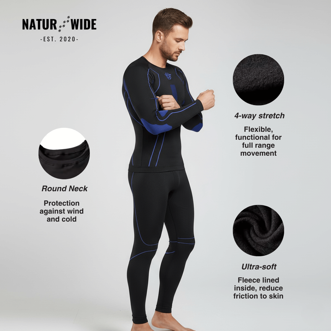 Men's Thermal Compression Underwear Set