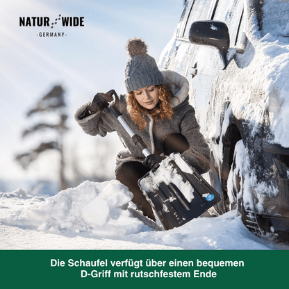 Telescopic Snow Shovel – Compact, Strong &amp; Adjustable Shovel for Car and Garden