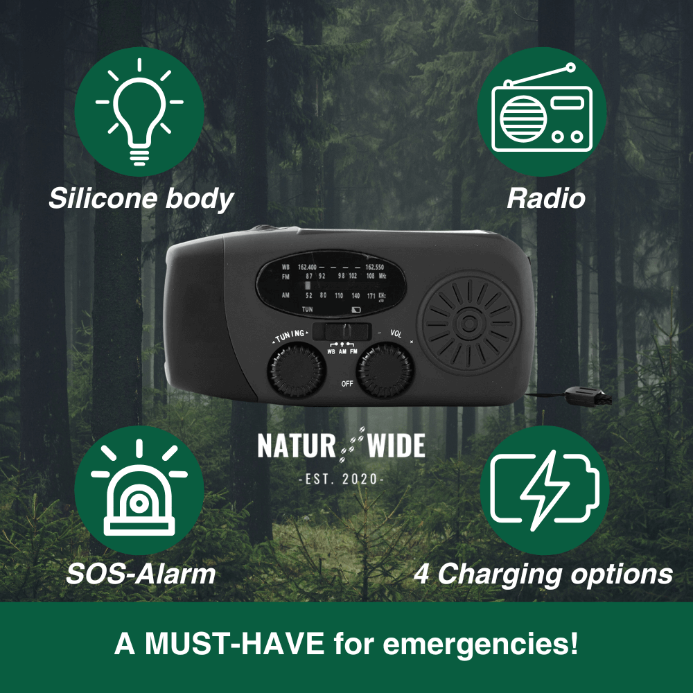 Emergency All in One Radio – Energy and information in emergencies