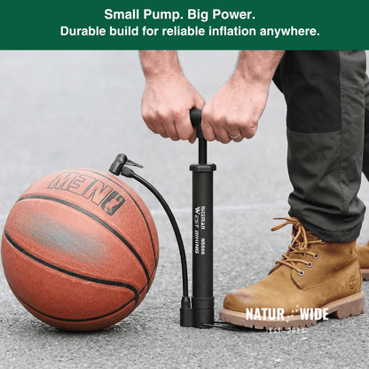 80 PSI Manual Floor Bike Pump & Inflator