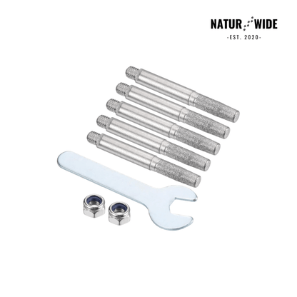 12-Piece Set Replacement Sharpening Head for Manual Chainsaw Sharpener Jig