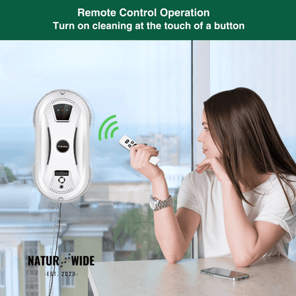 Ultra Thin Window Cleaning Robot with Remote Control