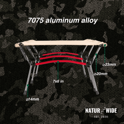 Naturwide Outdoor Camp Bed – Ultralight &amp; Foldable