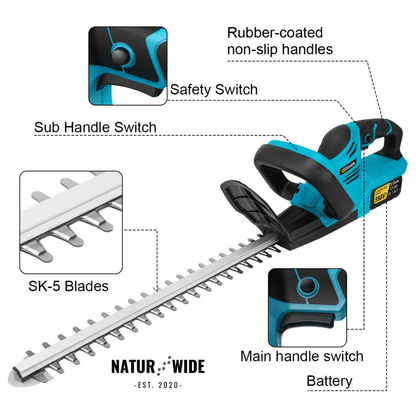 Brushless Cordless Hedge Trimmer – 20 Inch Blade