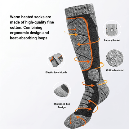 Heated Socks - Winter Sports &amp; Outdoor Warmth