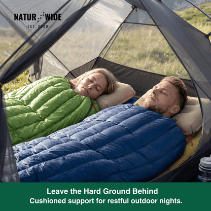 90% Goose Down Sleeping Bag – 3-Season Ultralight Envelope Style