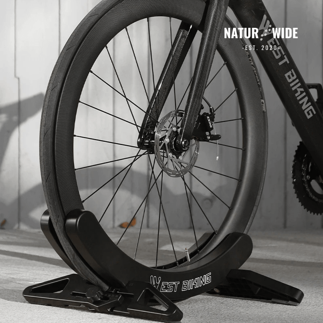 Adjustable Portable Bike Parking Rack & Storage Stand