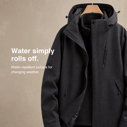 Women's 3-in-1 Waterproof Rain Jacket