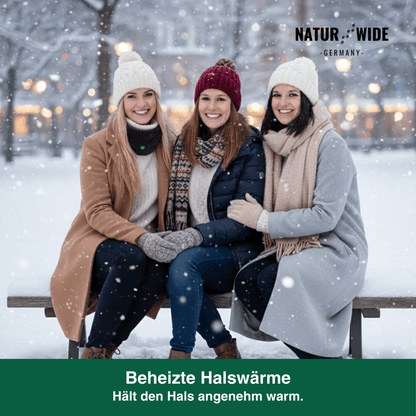 USB Heated Neck Warmer – Electric Scarf with 3 Heat Settings