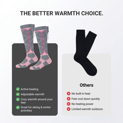 Heated Socks - Winter Sports &amp; Outdoor Warmth