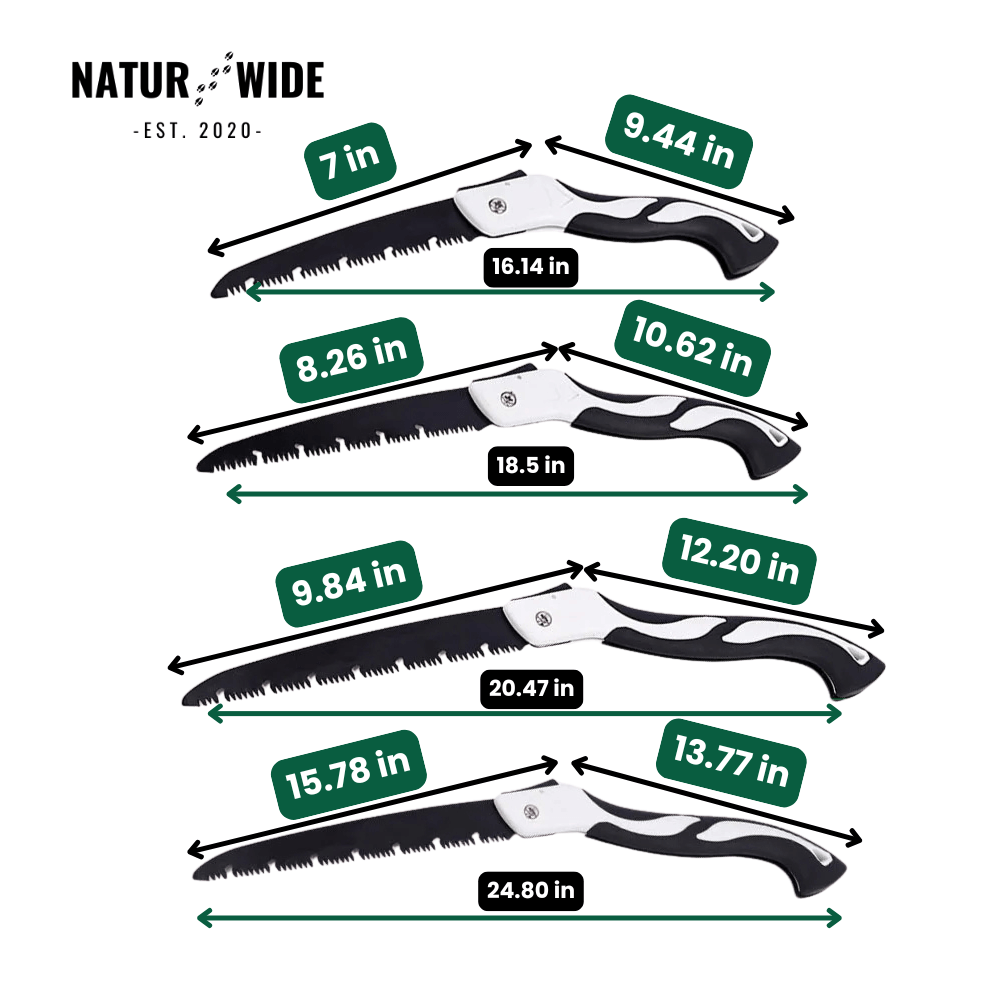 Folding outdoor saw for camping &amp; garden