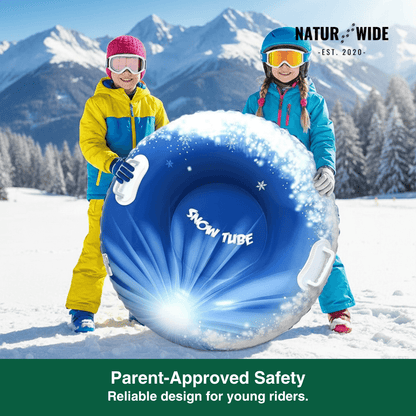 Inflatable Snow Tube – Heavy Duty Winter Sled