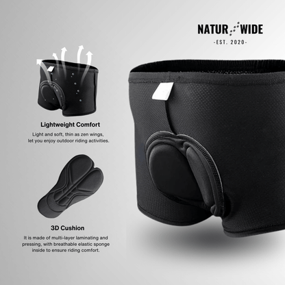 Men's 4D Padded Cycling Underwear Shorts