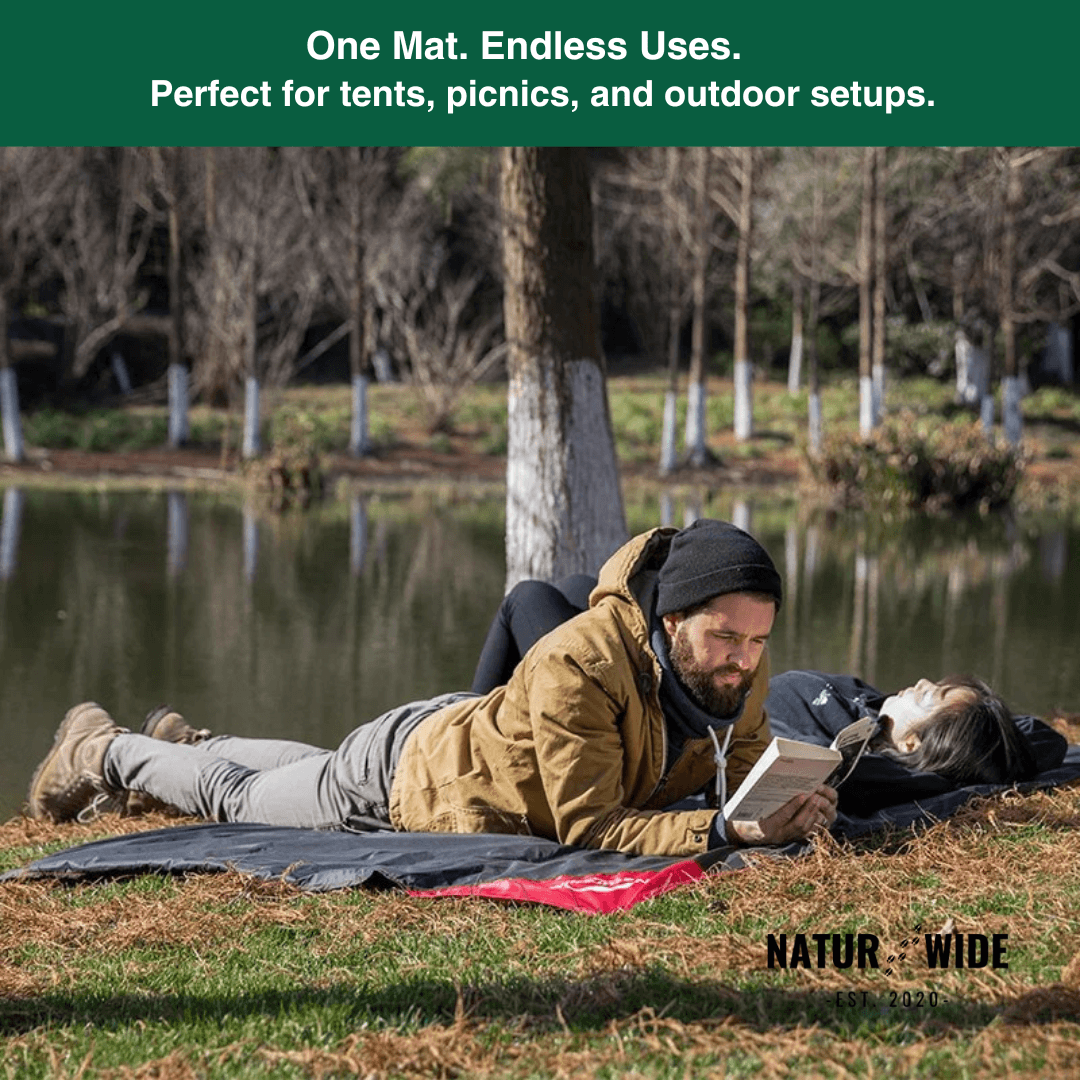 Waterproof Pocket Picnic Blanket – Lightweight Sand-Free Beach Mat