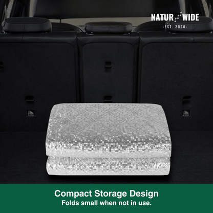 Car Windshield Snow Cover – Frost &amp; Sun Protection for Sedans &amp; SUVs