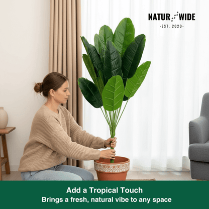 Large Artificial Palm Tree – Real Touch Banana Plant