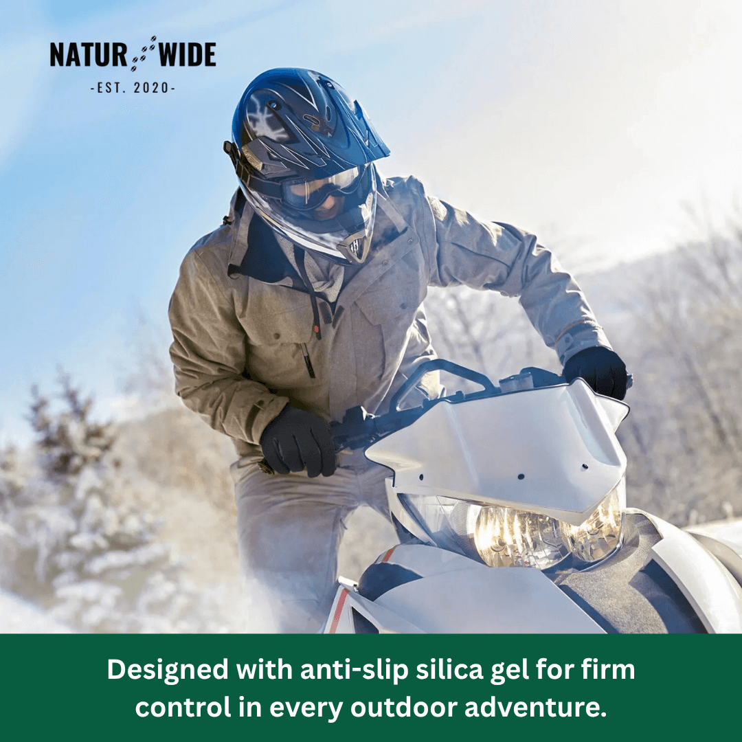 Winter Outdoor Sport Gloves – Touchscreen, Windproof &amp; Anti-Slip Gloves
