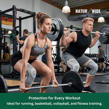 Knitted Silicone Compression Knee Brace & Patella Support