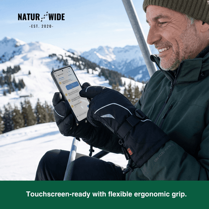 Rechargeable Waterproof Electric Heated Winter Mittens