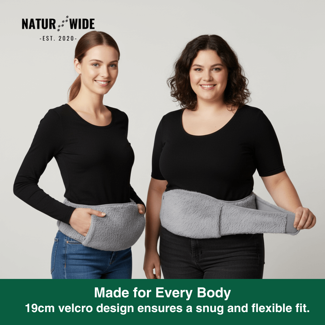 3-Level Electric Heating Pad – Waist Warmer &amp; Portable Heat Belt