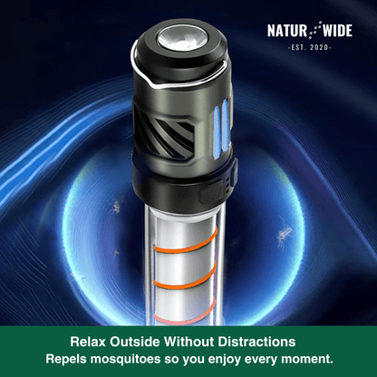 5-in-1 Camping Lamp – LED Flashlight & Mosquito Repellent Light