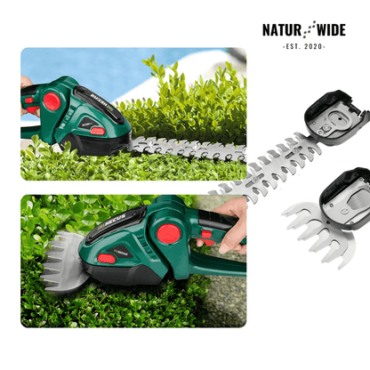 2-in-1 Cordless Grass & Shrub Shear