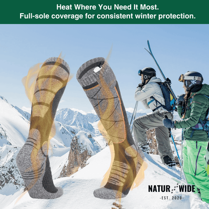 Heated Socks - Winter Sports &amp; Outdoor Warmth