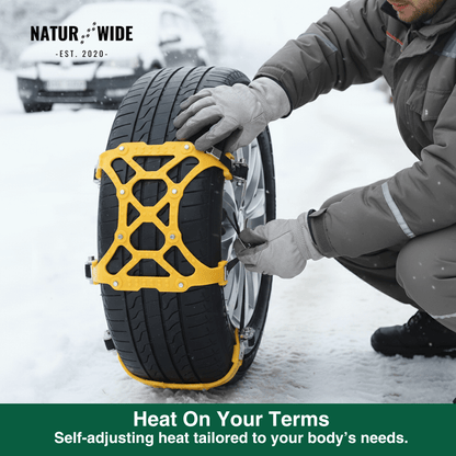 3pcs Snow Tire Chains for Car/SUV/Truck