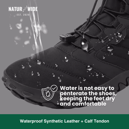 Winter Snow Boots – Warm, Fur-Lined Barefoot Shoes for Men &amp; Women