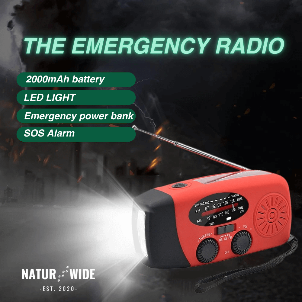 Emergency All in One Radio – Energy and information in emergencies