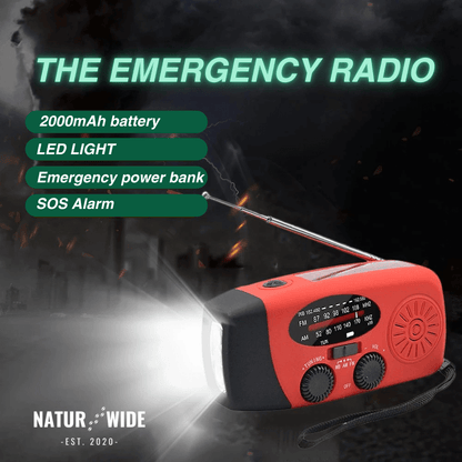 Emergency All in One Radio – Energy and information in emergencies